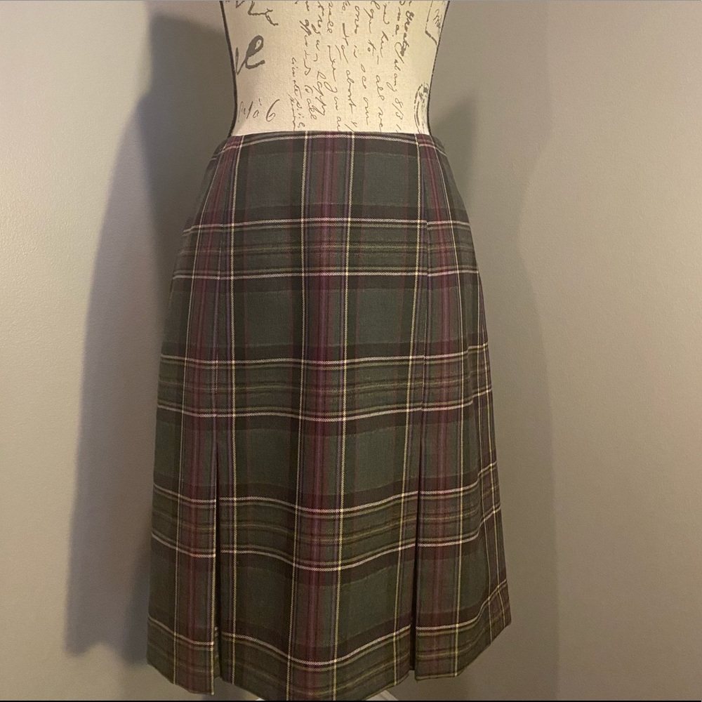 Brooks Brothers Plaid Skirt